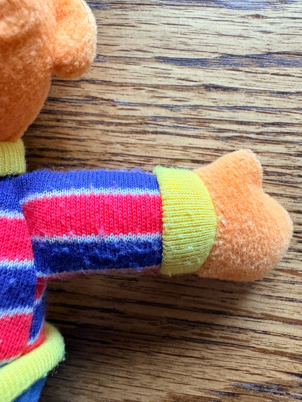 VTG 1997 TYCO/Mattel Ernie stuffed doll Sesame Street stuffie- 9 inches - Picture 10 of 15